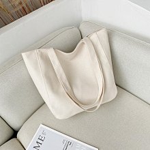 韓版大容量慵懶風ins手拎單肩包環保購物袋簡約文藝帆布包書包女 歷史價格詳細信息