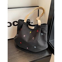 秋冬大容量帆布包女休閒單肩包日系布袋手提袋學生上課通勤託特包 歷史價格詳細信息