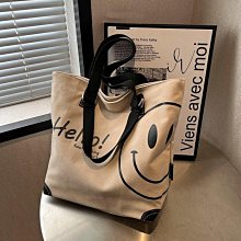 日系大包包2024新款潮帆布斜挎包大容量女洋氣百搭大氣托特包女包-心願便利店 歷史價格詳細信息