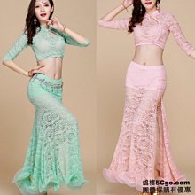 5Cgo【鴿樓】肚皮舞服裝性感新款透氣柔軟印花套裝東方舞練功服氣質舞台表演出服法式風班服t818225656450 歷史價格詳細信息