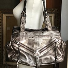 botkier COBBLE 防刮皮革拚色手提/斜背二用風琴包 歷史價格詳細信息