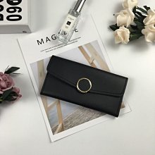 下殺 長皮夾女士錢包女長款日韓版搭扣可愛時尚簡約學生小錢夾皮夾女 歷史價格詳細信息