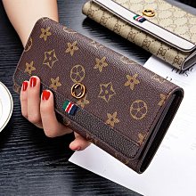 下殺 長皮夾女士錢包女長款日韓版搭扣可愛時尚簡約學生小錢夾皮夾女 歷史價格詳細信息