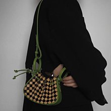 小眾設計褶皺包拉繩個性尼龍包韓版2024夏季新款潮流休閒單肩包女 歷史價格詳細信息