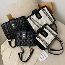 下殺-菱格小香風女包包夏季新款潮流褶皺JD單肩包鏈條斜挎包小方包 歷史價格詳細信息
