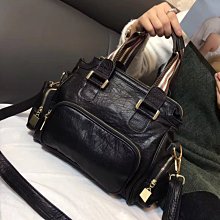 女士包包新款女 包休閑單肩包 大容量PU皮手提包斜跨包-陽光優選 歷史價格詳細信息