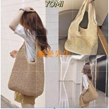 包包 編織包 韓國編織包 夏日必備編織包 時尚草編包單肩包水桶包手提包 大容量編織托特包肩背包 歷史價格詳細信息