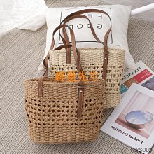 簡約 大容量 草編包 內裡壓花 磁釦開口 多功能 沙灘包 海灘包 海邊包 編織包 單肩包 渡假 旅行 禮物 歷史價格詳細信息