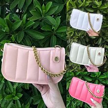 新款女包swinger提花織物拼色腋下麻將包經典印花單肩法棍包 coach包大牌同款妖精 歷史價格詳細信息