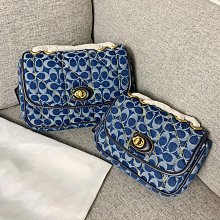 包包女奧萊新款Morgan復古馬鞍包經典老花拼色翻蓋單肩斜挎包 coach包大牌同款妖精 歷史價格詳細信息