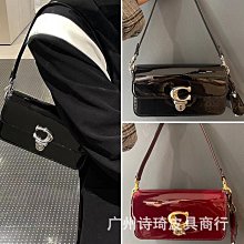 新款女包漆皮STUDIO BAGUETTE復古牛皮單肩斜挎包腋下法棍包 coach包大牌同款妖精 價格比較,價格查詢,歷史價格詳細信息