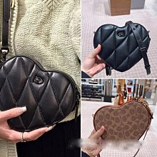 Coach Heart Print Skinny Mini ID Cardcase Signature w/Brown/Black NWT CP466 歷史價格詳細信息