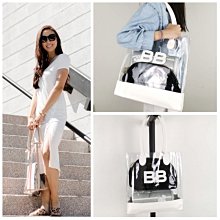 ?現貨秒出?小清新 PVC 防水好打理 透明托特包 肩背包 運動瑜伽健身包 游泳包 沙灘包 媽媽袋（BBT16） 價格比較,價格查詢,歷史價格詳細信息