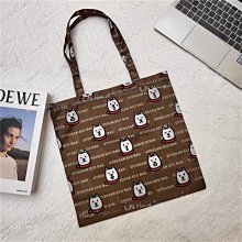 購物袋 環保袋 可愛維尼熊 卡通帆布包女女包等肩包 學生上課裝書帆布袋 歷史價格詳細信息