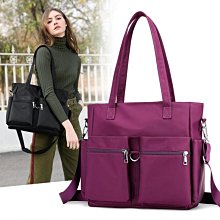 下殺-新款尼龍布單肩包簡約大容量手提袋JD大中學生補課包女通勤上班 歷史價格詳細信息