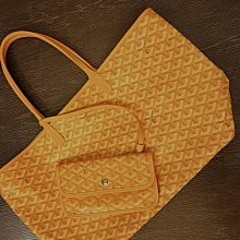 GOYARD 閱讀狗印花logo塗料帆布&牛皮翻轉兩面用購物包-迷你/深灰 歷史價格詳細信息