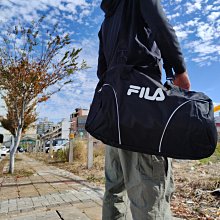 【FILA】大型 單肩後背包 (可放A4) -黑 BPU-5404-BK 歷史價格詳細信息