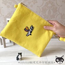 catstail貓尾巴手作裁縫室~溫暖手作可愛藍底橘紅圈圈拉鍊立體零錢包 歷史價格詳細信息