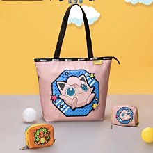 【熱賣精選】LeSportsac樂播詩寶可夢聯名款皮卡丘新款化妝包手拿包6511明星大牌同款 歷史價格詳細信息