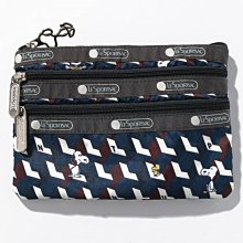 【熱賣精選】lesportsac樂播詩手拿化妝包可愛小方包口紅零錢包收納包呆萌雛鳥明星大牌同款 歷史價格詳細信息