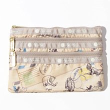 【熱賣精選】lesportsac樂播詩手拿化妝包可愛小方包口紅零錢包收納包呆萌雛鳥明星大牌同款 歷史價格詳細信息