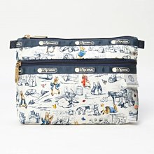 【熱賣精選】LeSportsac樂播詩新款手拿包時尚休閑化妝包梯形包卡包2724 G883明星大牌同款 歷史價格詳細信息