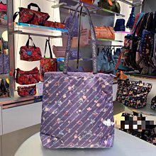 【熱賣精選】lesportsac 樂播詩 單肩手提包 3621 紫色花朵圖案明星大牌同款 價格比較,價格查詢,歷史價格詳細信息