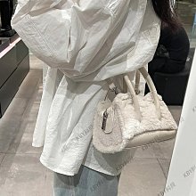 秋冬羊羔毛毛包包2022新款包包女拎包小眾毛茸茸手提包毛絨水桶包【爆款特賣】 歷史價格詳細信息