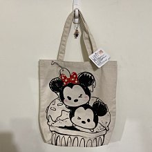 【正版】迪士尼 帆布拉鍊粗繩大水餃包/環保購物袋/麻繩肩背包/手提袋~~熊抱哥~~ 歷史價格詳細信息