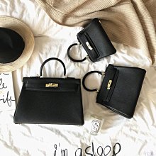 牛皮凱莉包腋下包女2023新款高級感復古手拿包百搭單肩斜挎法棍包 歷史價格詳細信息