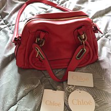 二手Chloe Paraty Bag 荔枝紋皮革壓紋 肩背手提兩用包 黑色/中款 義大利製 歷史價格詳細信息