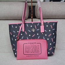 新款女包雙面印花購物袋子母大容量單肩手提托特包媽咪tote包 coach包大牌同款妖精 歷史價格詳細信息