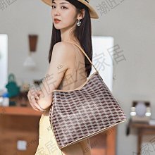 自製托特包包女新款大容量百搭菱格經典黑色大包單肩手提斜背包潮女-時尚箱包 歷史價格詳細信息