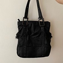 側背包 黑色拼接麻灰斜紋造型包包【NZC34】 歷史價格詳細信息