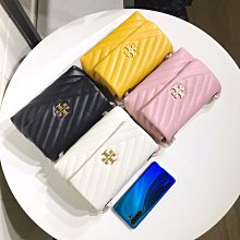 TORY BURCH KIRA小羊皮手提/斜背包兩用化妝包-黑 歷史價格詳細信息