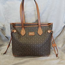 【七彩魚】DIANA JANES  粉桃紅色真皮手提包  上下兩層 雙提帶側背 長背帶  展示品  無使用 歷史價格詳細信息