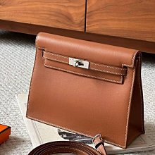 愛馬仕 Hermes Aline mini （全新）焦糖色.全皮.側背包.愛馬仕戒子.斜背包.LV.香奈兒，內膽包 歷史價格詳細信息