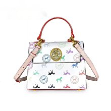 《LAPOLAFFE》／正品 時尚箱包經典小馬金屬扣鎖 手提掀蓋鏈包 小方包肩背包 LP7035 歷史價格詳細信息