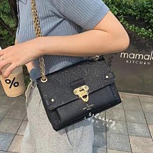 直購#代購二手【現貨】GUCCI古馳GG Marmont牛皮迷你圓餅鏈條包 斜背包斜背包 歷史價格詳細信息