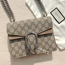 二手 GUCCI Mini GG Marmont 皮革 迷你 小款 肩背包 黑 446744 22公分 歷史價格詳細信息