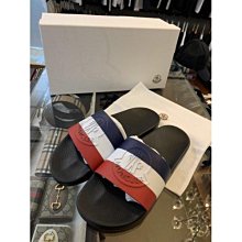 moncler 經典羊毛 牛皮logo 毛帽 深藍 男女可戴 歷史價格詳細信息