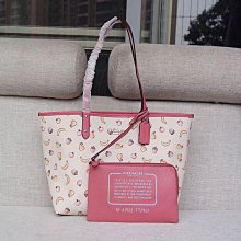 新款女包雙面印花購物袋子母大容量單肩手提托特包媽咪tote包 coach包大牌同款妖精 歷史價格詳細信息