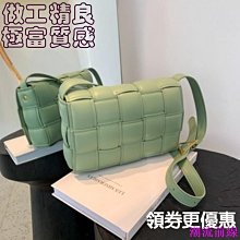 菱格編織小香鏈條圓筒秋冬手提女包2024新款時尚箱子單肩復古斜挎-時尚箱包 歷史價格詳細信息