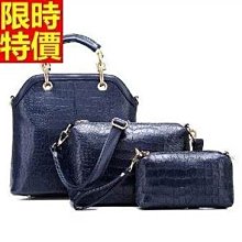鱷魚紋包包女子母多件套女包流行壓花女士斜背包手提包袋-包沒煩惱 歷史價格詳細信息