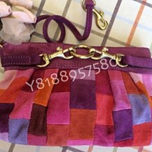 COACH 真皮+麂皮 緹花 手提包 肩背包 托特包 正品 側背包 正品 几皮 歷史價格詳細信息