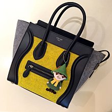 CELINE MICRO LUGGAGE燙銀LOGO小牛皮拉鍊手提囧包(多色) 廠商直送 歷史價格詳細信息