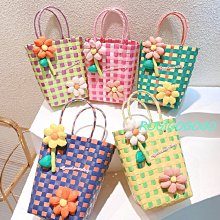 ROGI 撞色半拼菱格長方型針織手提包/手機包/萬用包-1214預購 歷史價格詳細信息