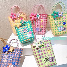 ROGI 撞色半拼菱格長方型針織手提包/手機包/萬用包-1214預購 歷史價格詳細信息