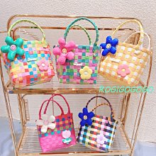 ROGI 撞色半拼菱格長方型針織手提包/手機包/萬用包-1214預購 歷史價格詳細信息