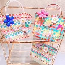 ROGI 撞色半拼菱格長方型針織手提包/手機包/萬用包-1214預購 歷史價格詳細信息